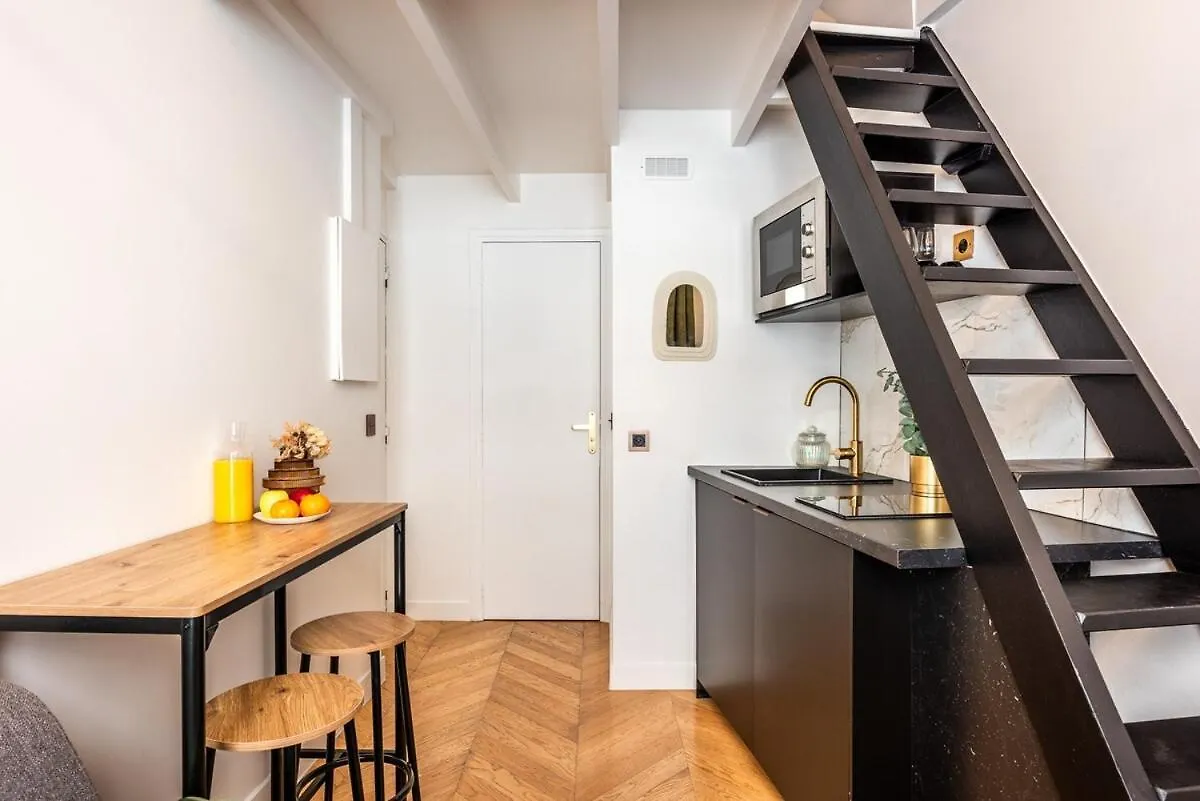 Apartman Studio Elegant Esprit Loft Avec Ac Párizs
