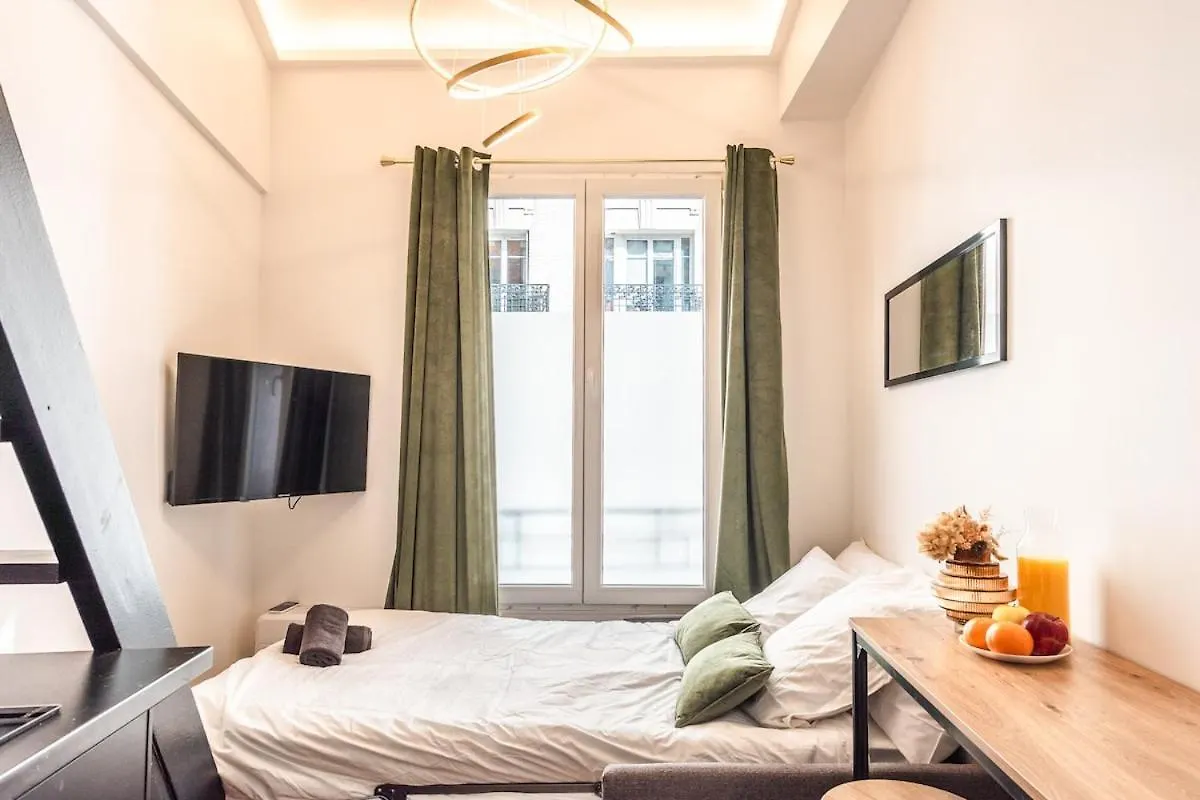 Studio Elegant Esprit Loft Avec Ac Paris 0*,  France